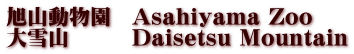 旭山動物園　Asahiyama Zoo 大雪山　     Daisetsu Mountain